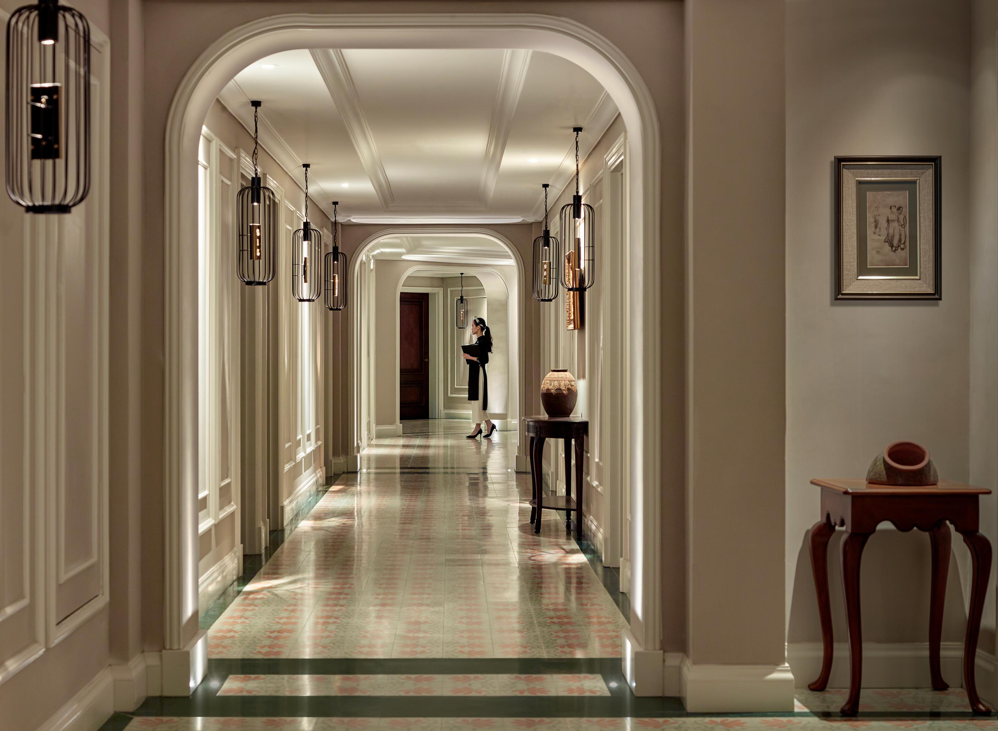 Hotel Perle D'Orient Cat Ba - Mgallery Chan Chau Dış mekan fotoğraf A corridor at the Mandarin Oriental, London
