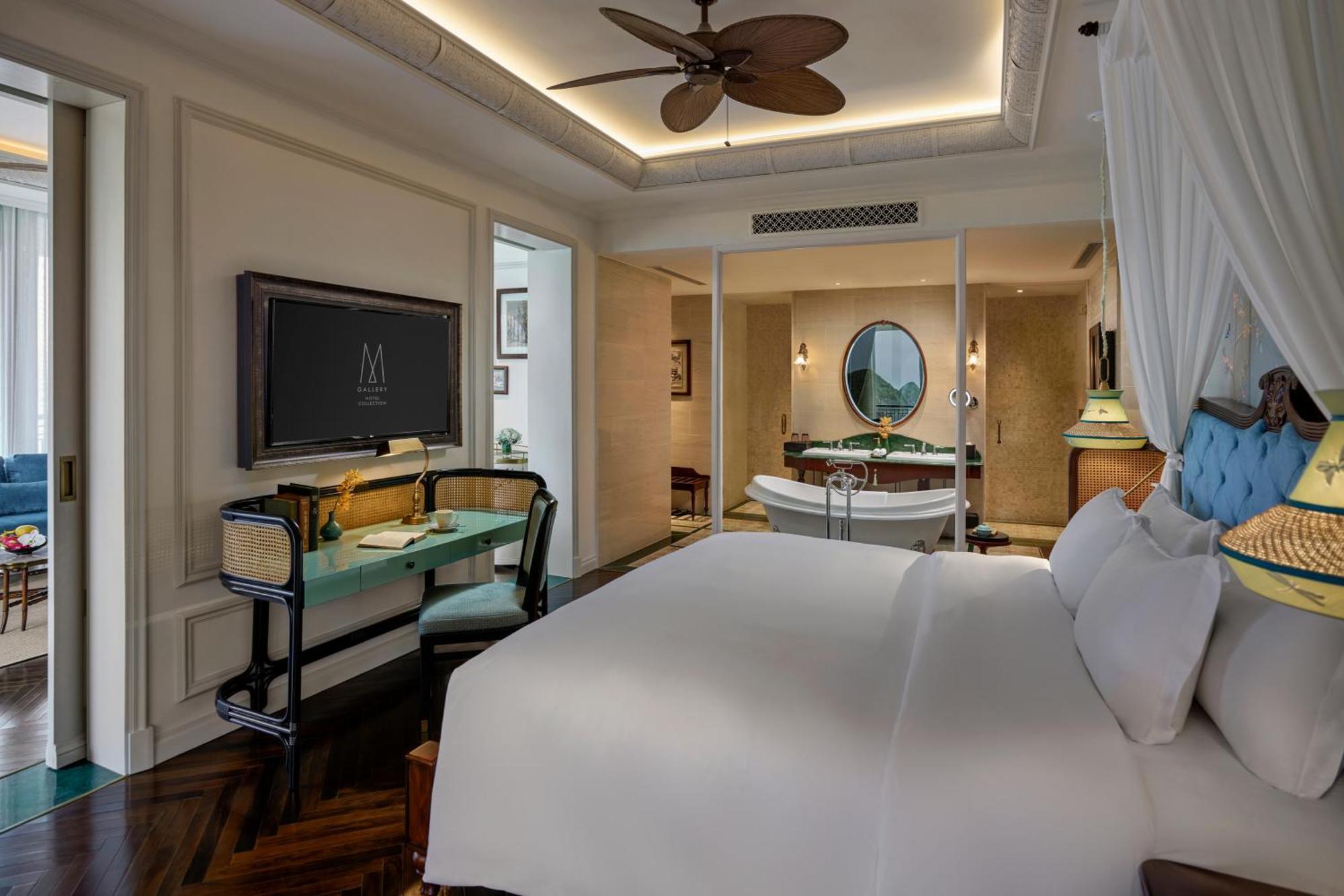 Hotel Perle D'Orient Cat Ba - Mgallery Chan Chau Dış mekan fotoğraf Deluxe Ocean View Room